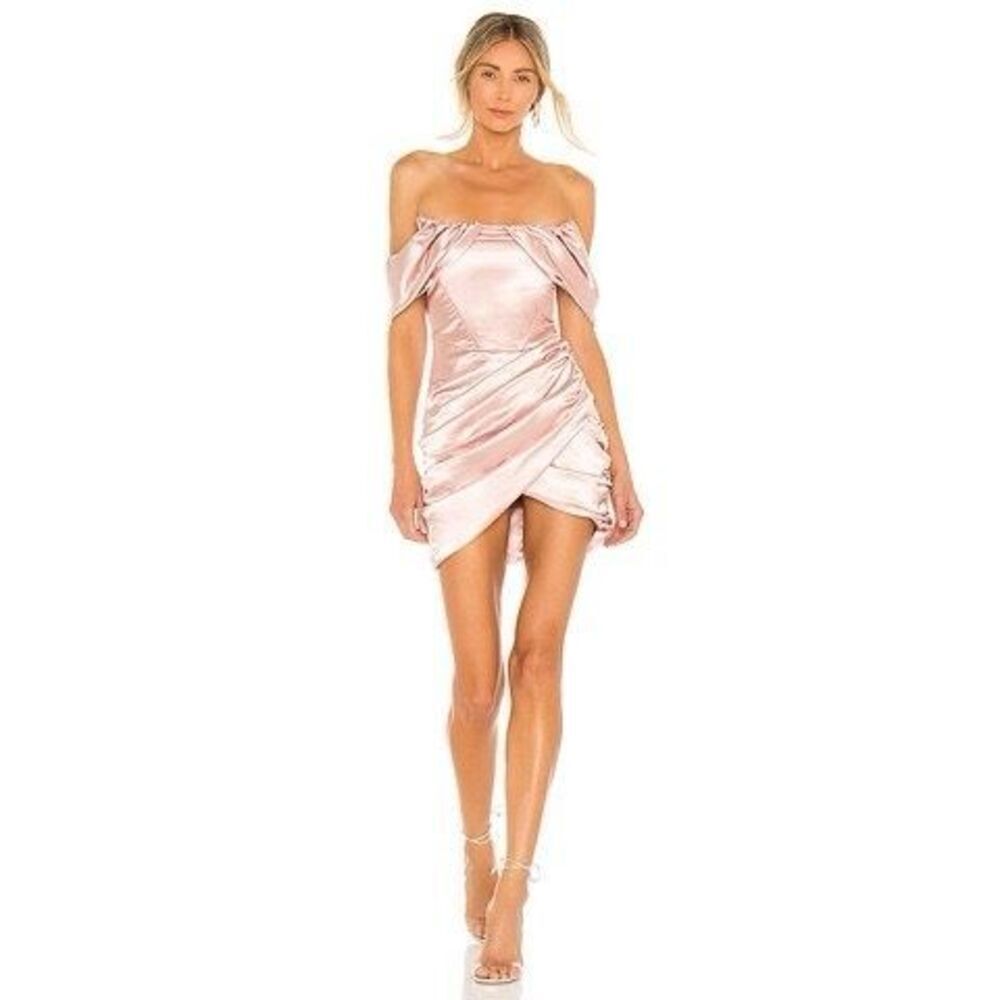 Revolve superdown aurora corset mini dress in blush pink Size S